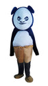 BookMyCostume Panda Dragon Warrior Cartoon Movie Mascot Costume For Birthday Party & Theme Events | Full Size Adults